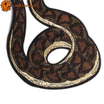 Broderie du Patch Serpent Crotalus Droite Thermocollant