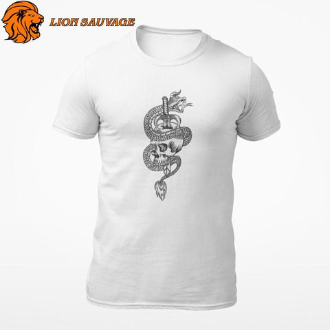 T-Shirt Serpent Protecteur Lion Sauvage