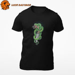 T-shirt Serpent Poignard en coton