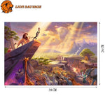 dimensions du Puzzle Roi Lion 1000 Pieces