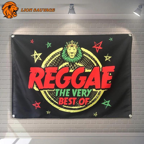 Drapeau Lion Reggae