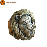 Bague Lion Design Argent