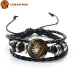 Bracelet Lion Perception Cuir