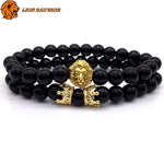 Bracelet Lion Design Perle