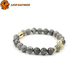 Bracelet Lion Jade Perle