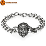 Bracelet Lion Mufasa Homme en acier