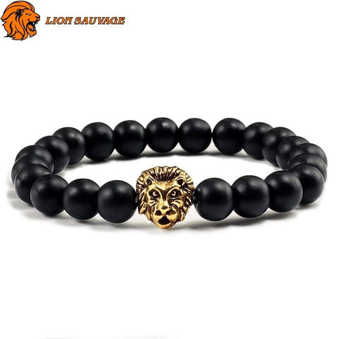 Bracelet Lion Mufasa Perles