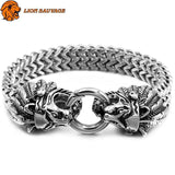 Bracelet Lion Zodiaque Acier