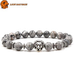 Bracelet Lion Zodiaque Perle