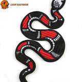 Broderies du Patch Serpent Africain Thermocollant