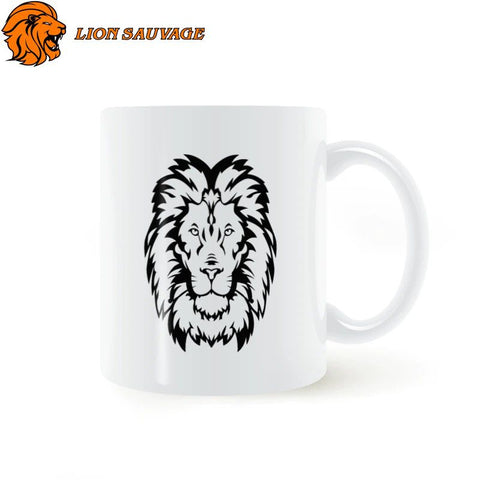 Mug Lion Tiki en ceramique