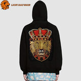 Patch Lion Grand Format sur hoodie