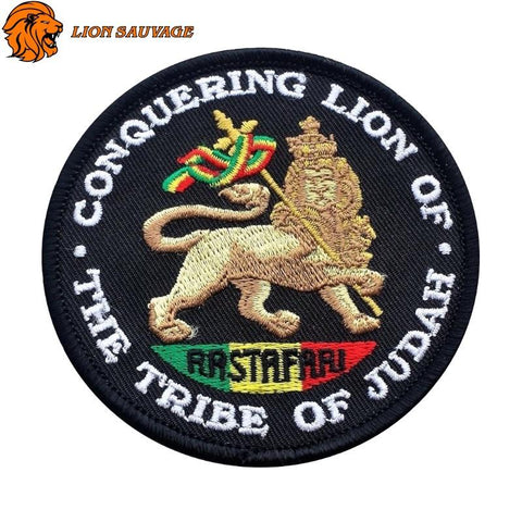 Patch Lion Rastafari Thermocollant