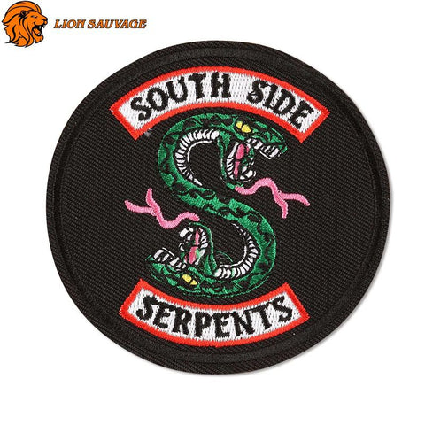 Patch Serpent South Side Thermocollant