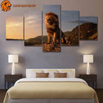 Peinture Lion Atmosphère dans la chambre