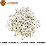 Pieces du Puzzle Lion Multicolore 1000