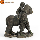 Statue Gorille Déco de profil