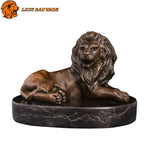 Sculpture Lion Mâle Bronze