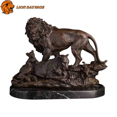 Statue Lion Royal