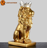 Statue Lion Design de profil