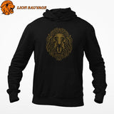 Sweat-shirt Lion Sombre Lion Sauvage