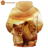 Sweat-shirt Lion Femme