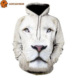 Sweat Lion Blanc