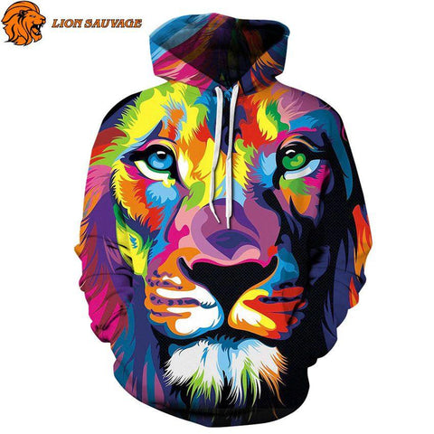 Sweat Lion Multicolore