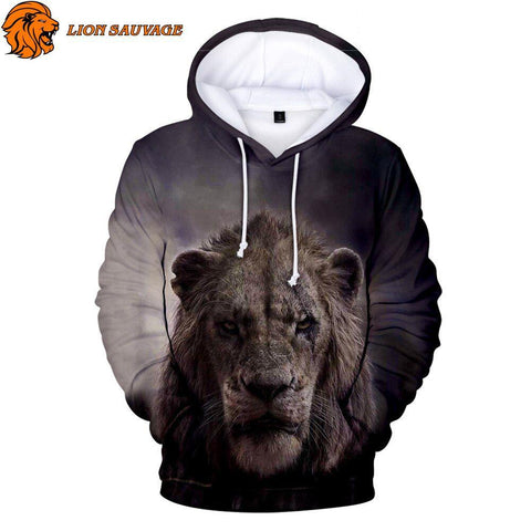Sweat Lion Design de Lion Sauvage