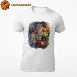 T-Shirt Tete de Lion Couleur de Lion Sauvage