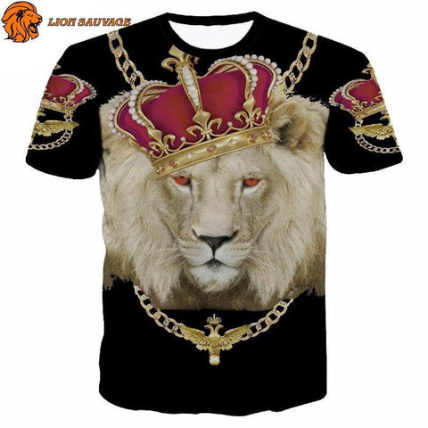 Tee Shirt King Roi Lion