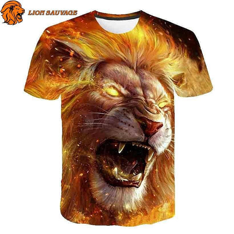 T-Shirt Lion Animal