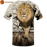 Tee Shirt Lion Carnivore