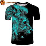 T-Shirt Lion Redoutable en coton