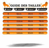 Guide des tailles du Tee-Shirt Tête de Gorille Orange