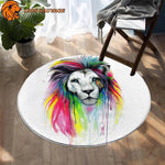 Tapis Lion Multicolore