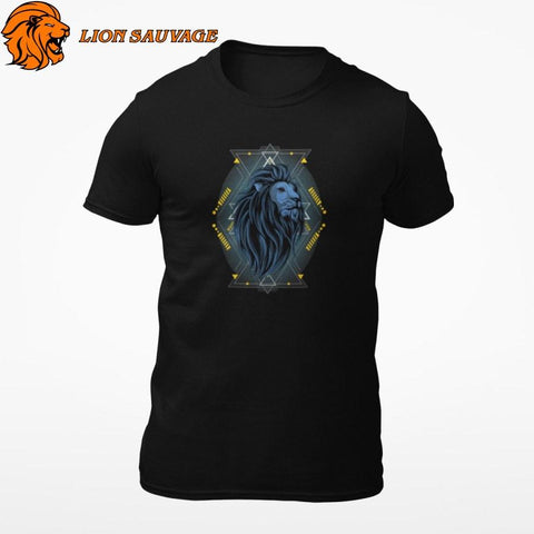 T-Shirt Lion Geek Lion Sauvage
