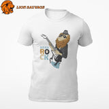 T-Shirt Lion Rockeur Lion Sauvage