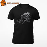 T-Shirt Rhinocéros Africain Lion Sauvage