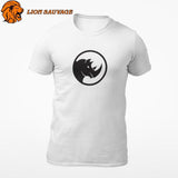 T-Shirt Rhinocéros Logo Lion Sauvage
