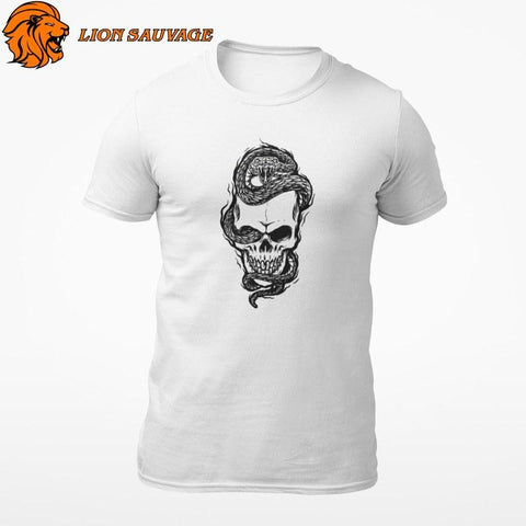 T-Shirt Serpent Biker Lion Sauvage