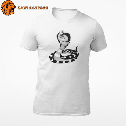 T-Shirt Serpent Homme Lion Sauvage