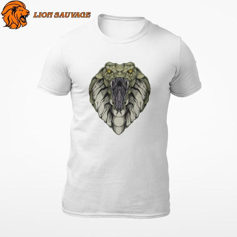 T-Shirt Serpent Mamba Biker Lion Sauvage