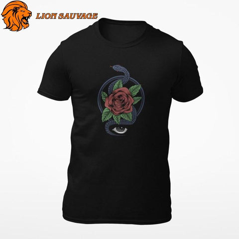 T-Shirt Serpent Mystique Lion Sauvage