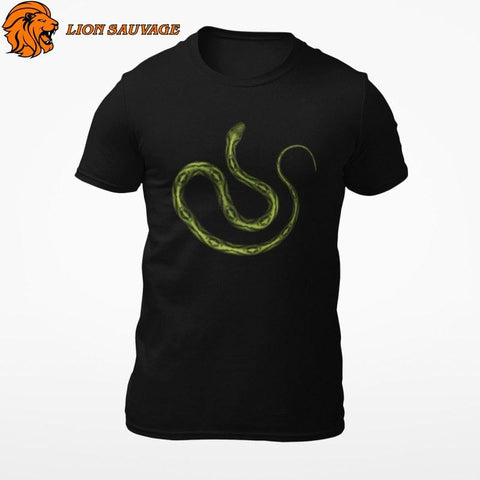 T-Shirt Serpent Reptilien Lion Sauvage