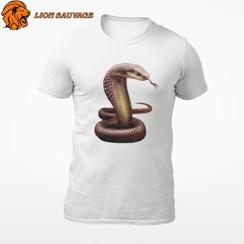 T-Shirt Serpent Toxique Lion Sauvage