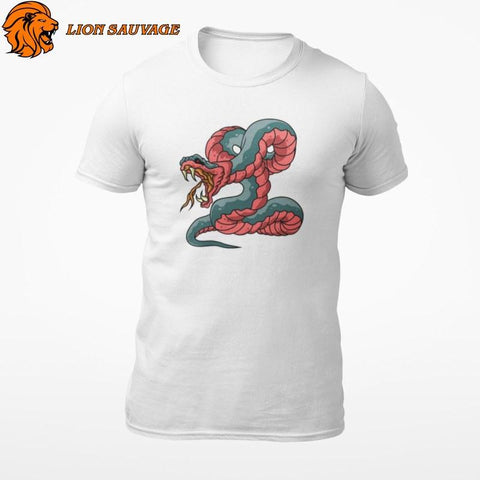 T-Shirt Serpent Venin Lion Sauvage