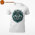 T-Shirt Tete de Lion Stylee de Lion Sauvage 