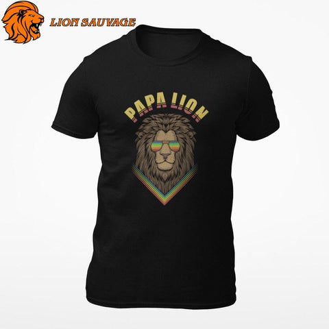T-shirt Lion Chef de Tribu