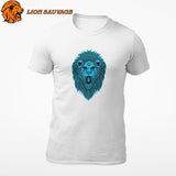 T-shirt Lion Sérieux en coton